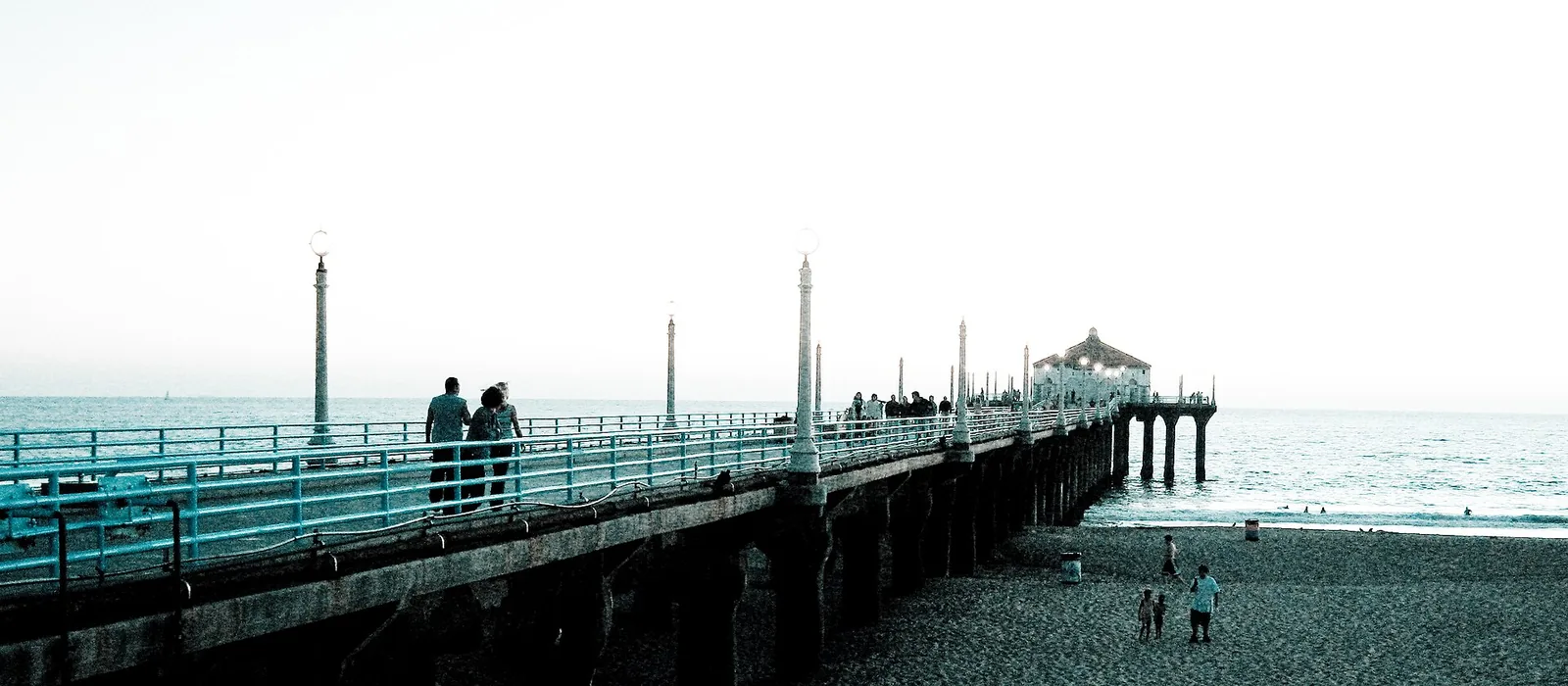 Manhattan Beach Pier.